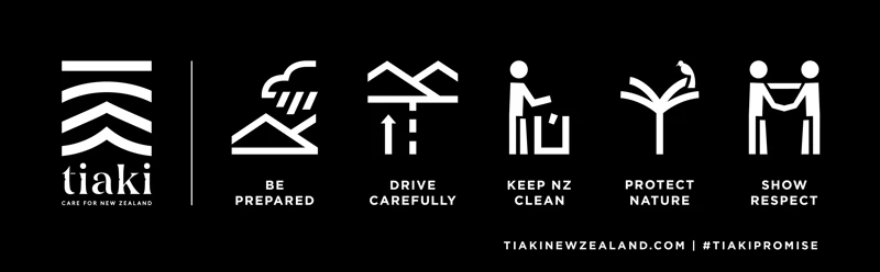 Tiaki Promise Banners Black