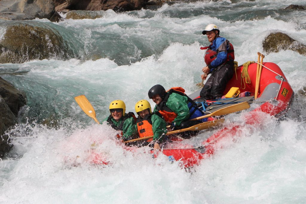The perfect location for a fun filled wild water rafting tour. Photo Credit: Inland Adventures