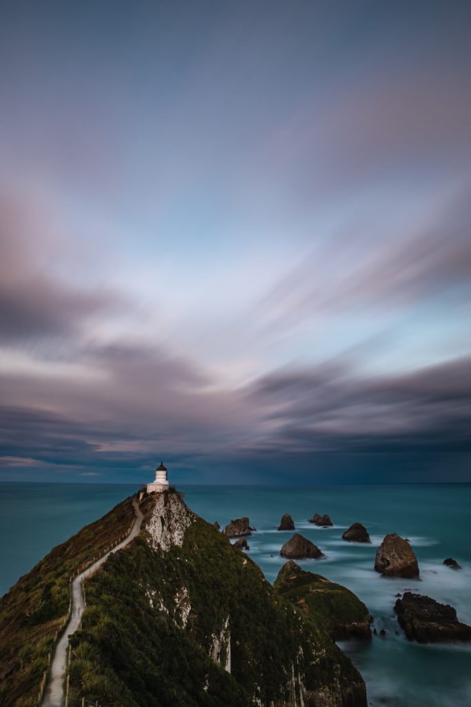 lighthouse overlooking the ocean